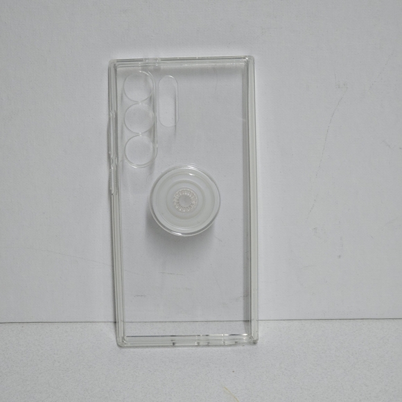 Spigen Samsung Galaxy Ultra 24 phone case clear with pop socket - Picture 2 of 12